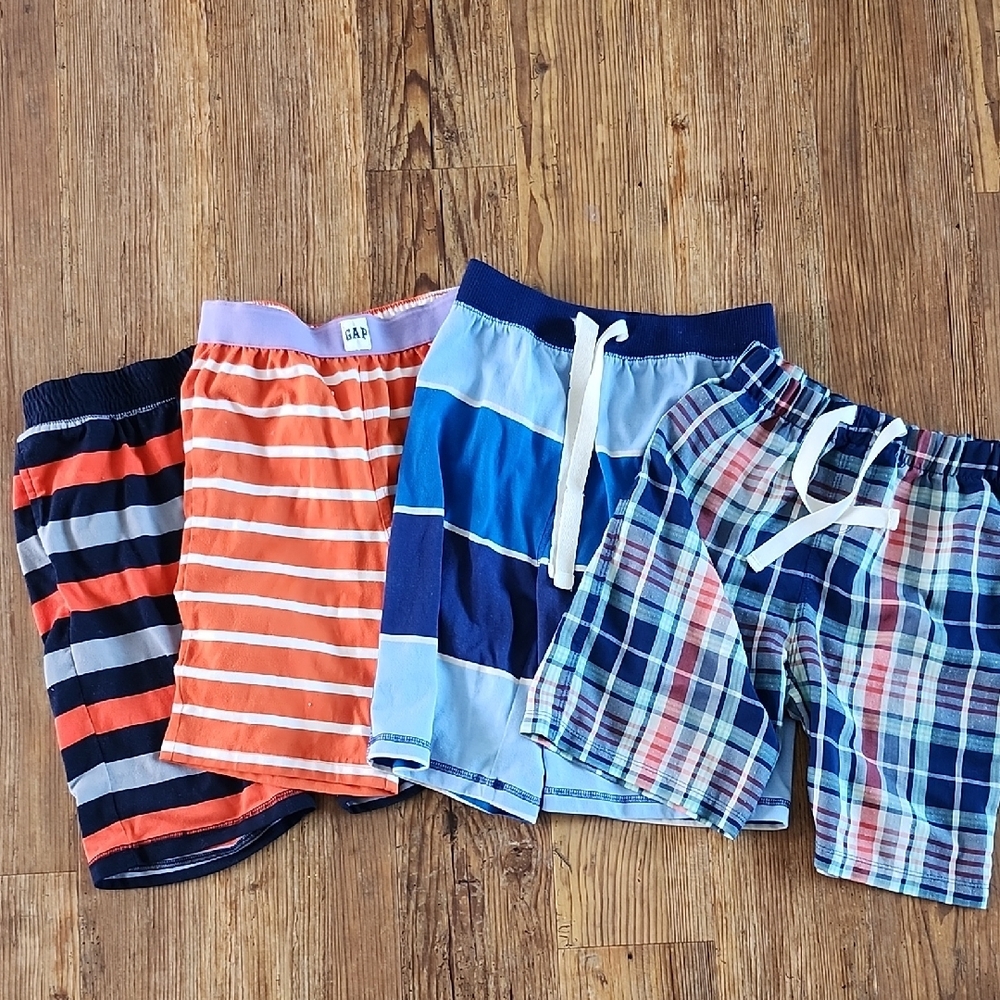GAP Boys' Striped and Plaid Shorts Set